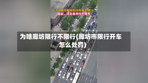 为啥廊坊限行不限行(廊坊市限行开车怎么处罚)-第3张图片