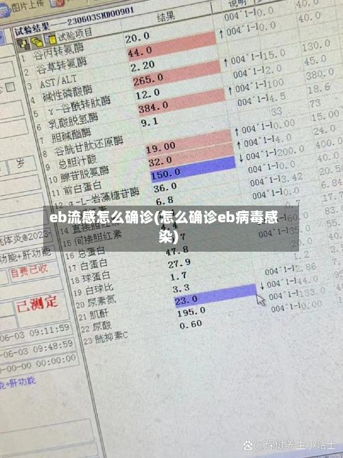 eb流感怎么确诊(怎么确诊eb病毒感染)