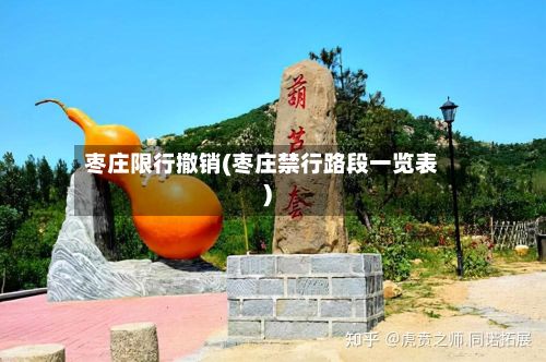 枣庄限行撤销(枣庄禁行路段一览表)