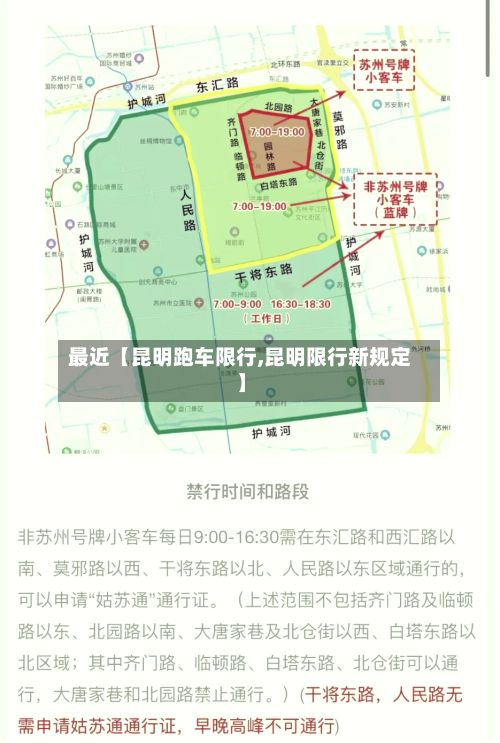 最近【昆明跑车限行,昆明限行新规定】
