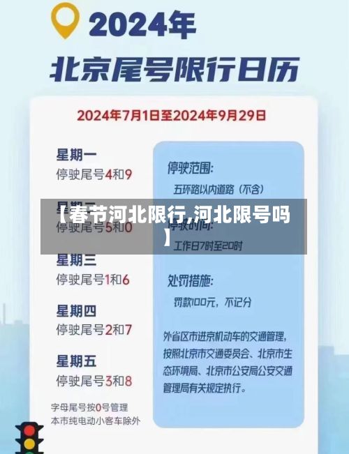 【春节河北限行,河北限号吗】-第2张图片