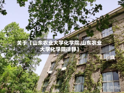 关于【山东农业大学化学院,山东农业大学化学院徐静】-第2张图片