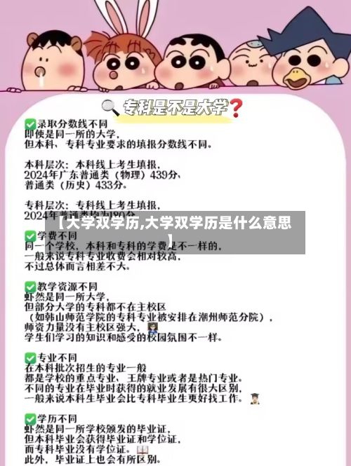 【大学双学历,大学双学历是什么意思】