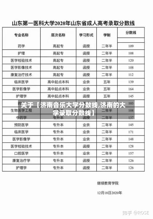 关于【济南音乐大学分数线,济南的大学录取分数线】-第3张图片